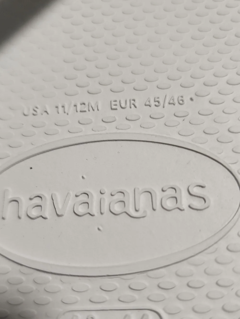 Havaianas White Flip Flops